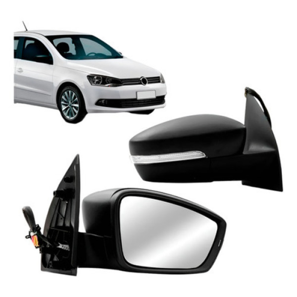 Retrovisor Gol G6 Gvi 2013 2014 2015 2016 Eletrico Com Seta