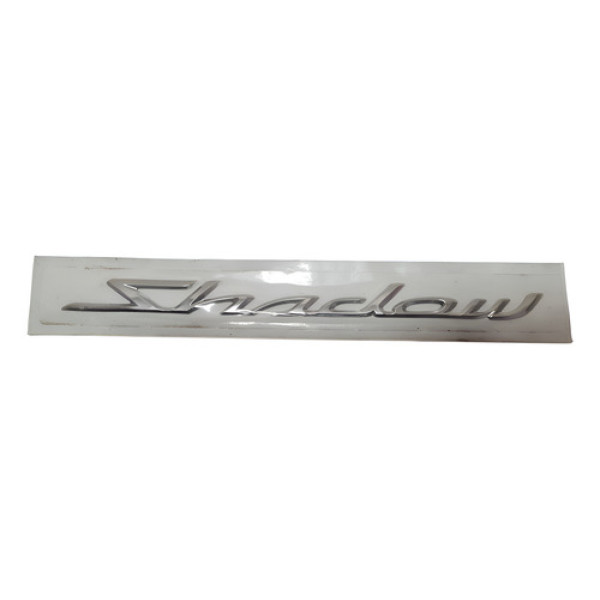 Adesivo Emblema Tanque Honda Shadow 750 Original 54401 Prateado