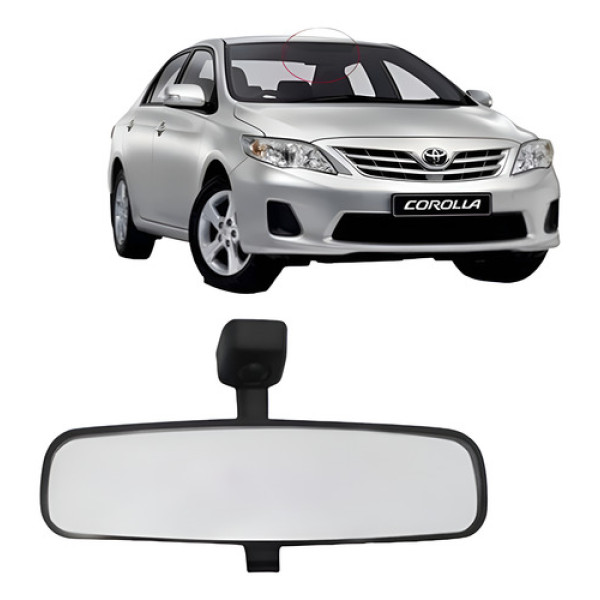 Retrovisor Interno Corolla 2008 2009 2010 2011 2012 Original Interno