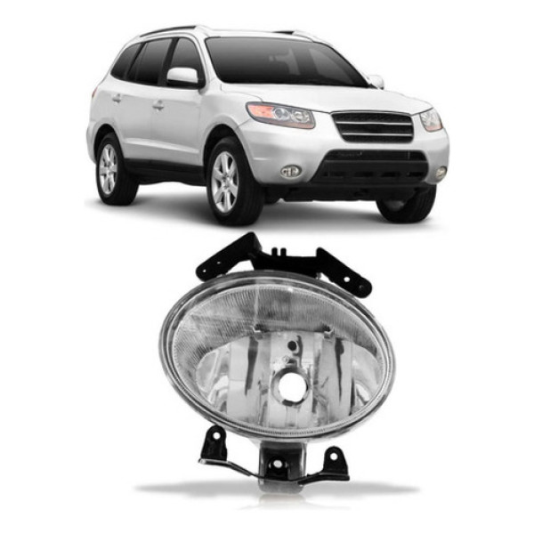 Farol Milha Auxiliar Hyundai Santa Fé 2007 2008 2009 2010
