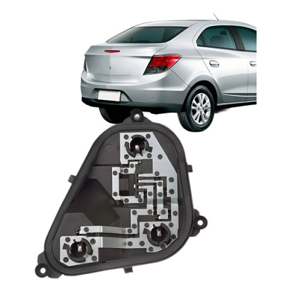 Circuito Lanterna Traseira Prisma 2013 2014 2015 2016