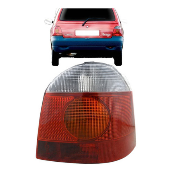 Lanterna Traseira Twingo 1993 1994 1995 96 97 1998 Ré Branca