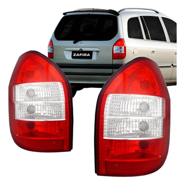 Sinaleira Farol Traseiro Zafira 1999 A 2012 Esquerdo Esquerdo/motorista Vermelho