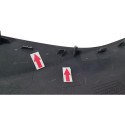Carenagem Frontal Lateral Xmax 250 25/25 L/d Detalhe 56897 Preto