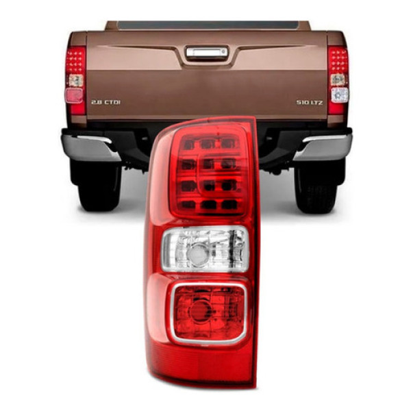 Lanterna Traseira S10 2012 2013 2014 2015 2016 Com Led