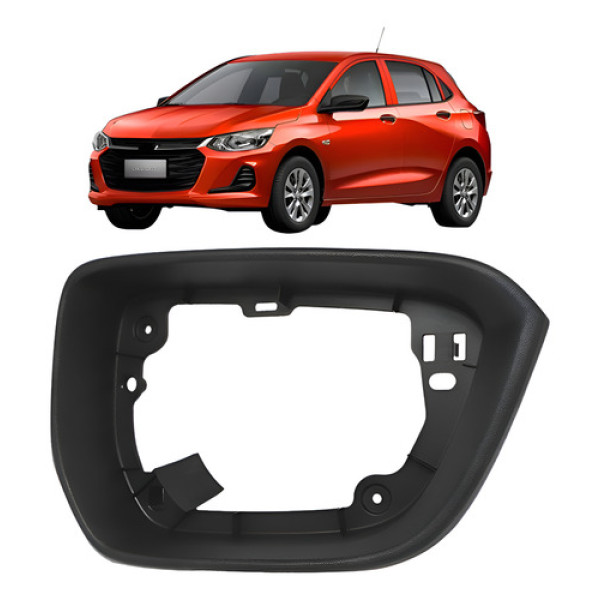 Aro Retrovisor Onix Hatch Sedan Plus 2020 2021 2022 2023
