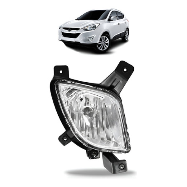 Farol Milha Auxiliar Ix35 2010 A 2013
