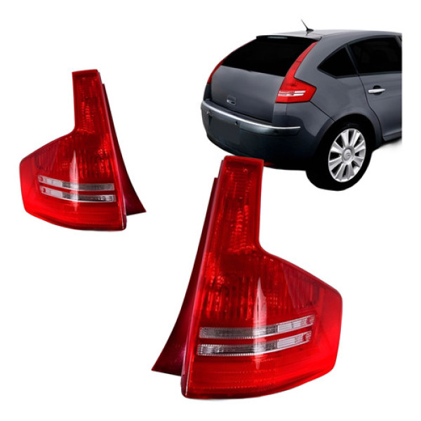 Lanterna Traseira C4 2008 2009 2010 2011 2012 Hatch
