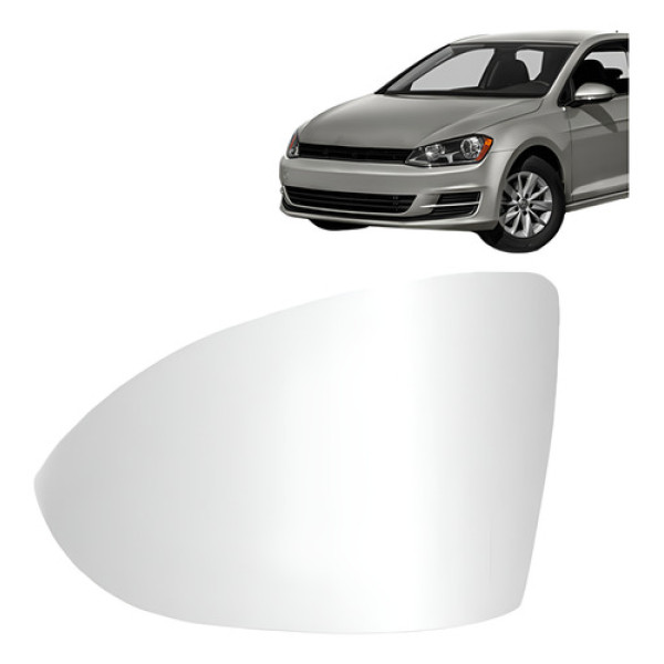 Lente Retrovisor Golf 2014 2015 2016 Termico