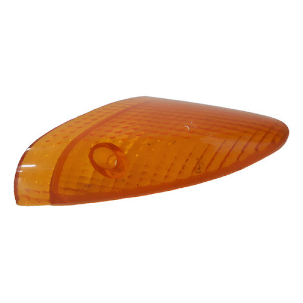 Lente Pisca Dianteiro Honda Biz C100 98/05 L/e Orig 57178 Laranja