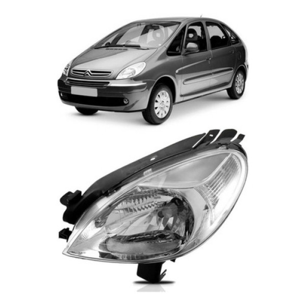 Farol Picasso 05/2010 Eletrico Sem Motor Lente Lisa Oferta