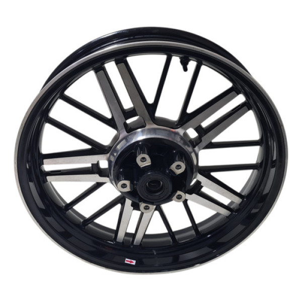 Roda Dianteira Triumph Rocket 3 Original Detalhes 60463 Preto Com Prata