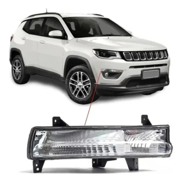 Pisca Lanterna Parachoque Jeep Compass 2017 2018 19 Direito