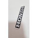 Adesivo Emblema Moto Honda Original (unidade) Preto / Prata