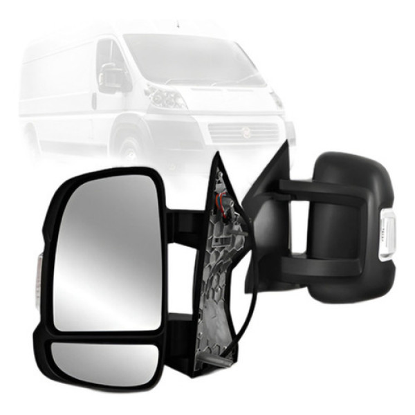 Retrovisor Ducato 18 A 23 Manual Pisca S/aquecedor Curto Dir