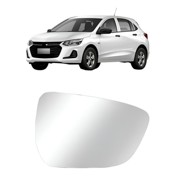 Lente Subconjunto Retrovisor Onix 2020 2021 2022 2023 2024