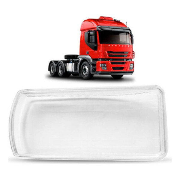Lente Farol Stralis 2003 2004 2005 2006 2007 Vidro Ld Le