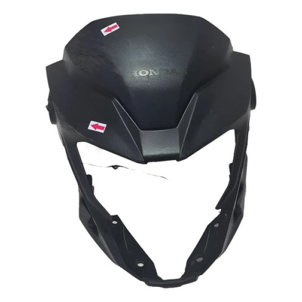 Carenagem Mascara Farol Honda Cg 160 Titan 2025 Avaria 61214 Preto