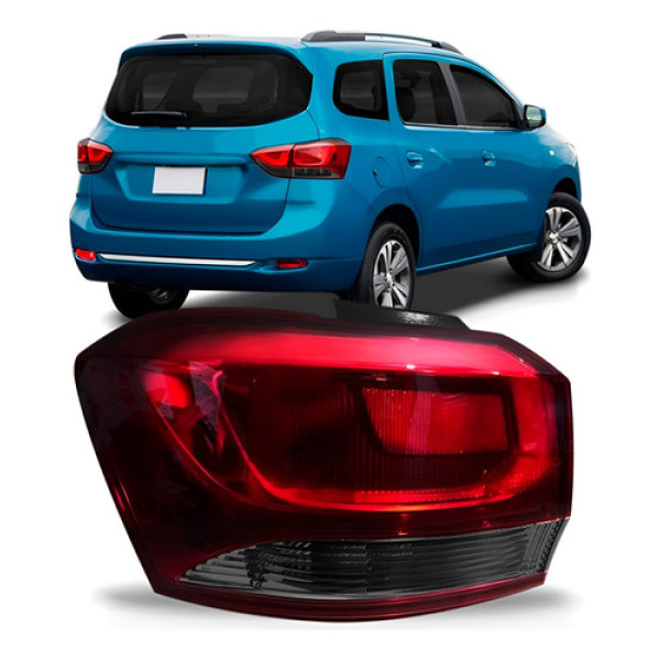 Sinaleira Traseira Spin 2019 2020 2021 Canto Fume Borda Fume