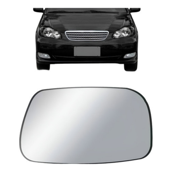 Lente Espelho Retrovisor Corolla 2003 2004 2005 2006 2007