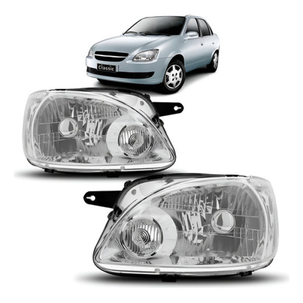 Farol Chevrolet Classic 2010 2011 2012 2013 2014