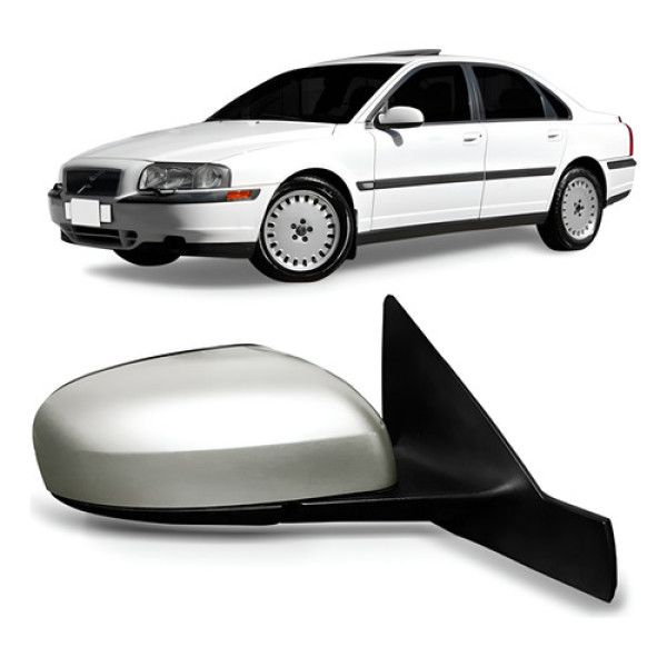 Retrovisor Volvo S80 T6 99 A 03 Eletrico Termico Asferico