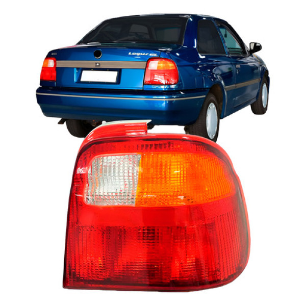 Lanterna Traseira Logus 1992 1993 1994 1995 A 1998 Tricolor