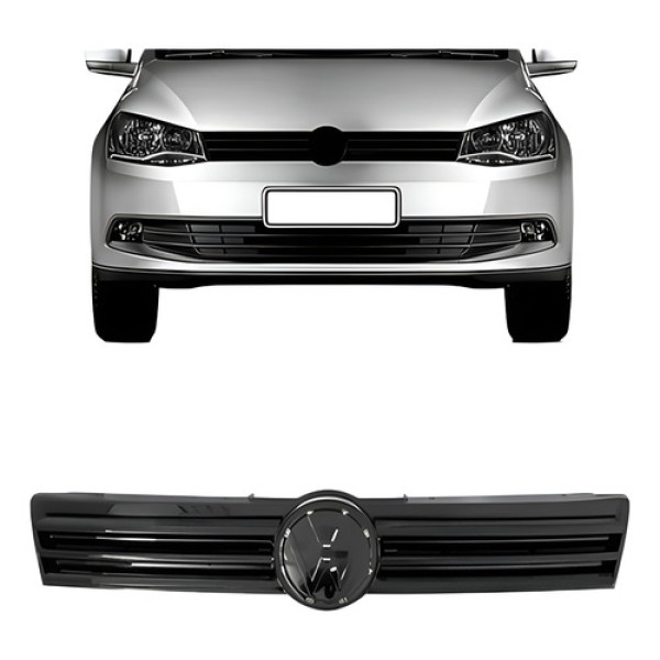 Tela Radiador Gol G6 2013 2014 2015 2016 Com Friso Cromado