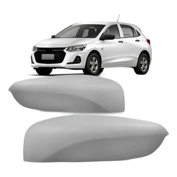 Par Capa Retrovisor Onix 2020 2021 2022 Primer