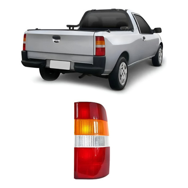Lanterna Traseira Ford Courier 96 97 98 99 A 09 10 11 Lado