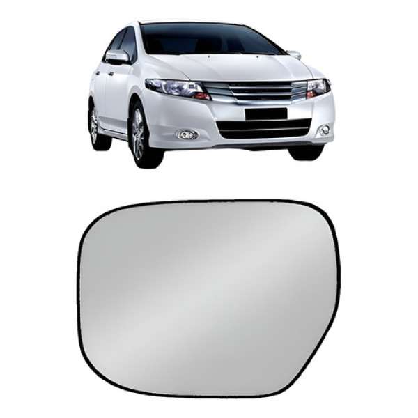Lente Retrovisor Subconjunto Para Honda City 2009 A 2014