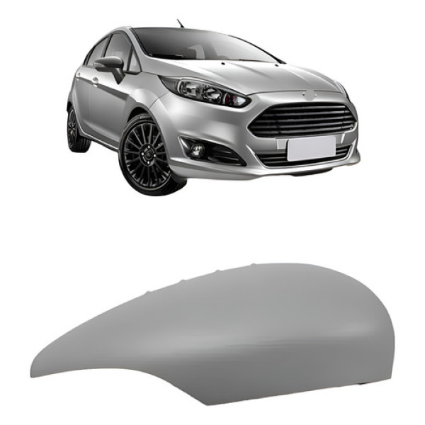 Capa Retrovisor C/ Furo Pisca Fiesta 2011 2012 2013 A 2019
