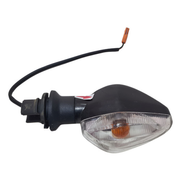 Pisca Dianteiro Esq Honda Cg 160 16/24 Orig Detalhes 57537 Preto