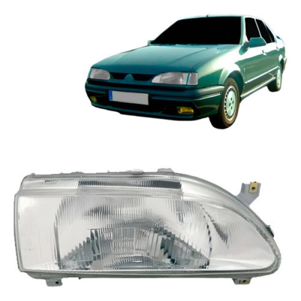 Farol Para Renault 19 1992 1993 1994 1995 Modelo Original
