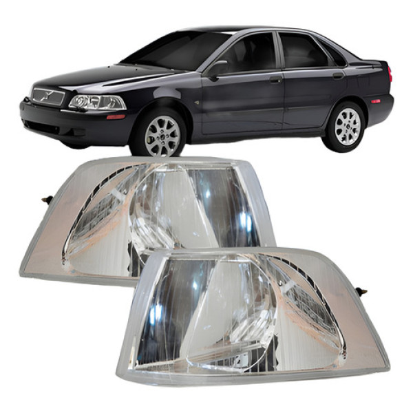 Pisca Volvo S40 V40 2001 2002 2003 2004 Cromado