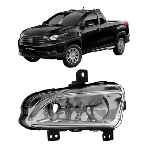 Farol Milha Strada 2020 2021 2022 Cromado