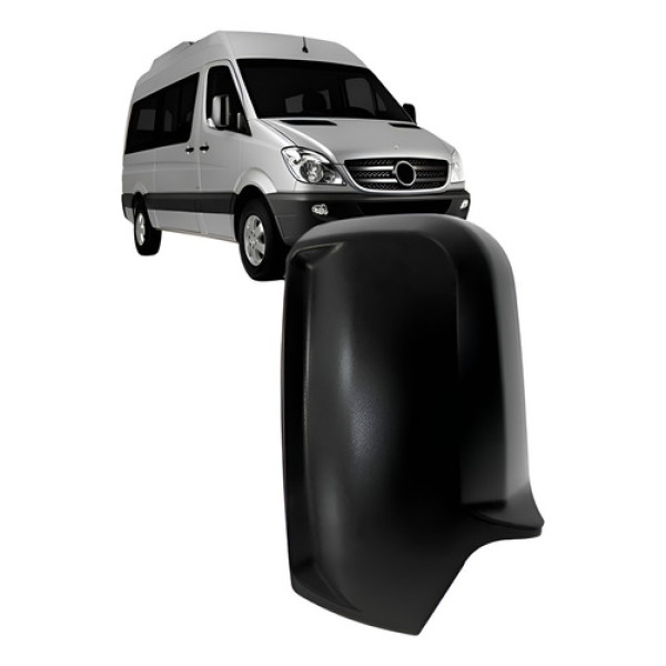 Capa Retrovisor Sprinter 2013 2014 2015 2016 2017 2018 Preto