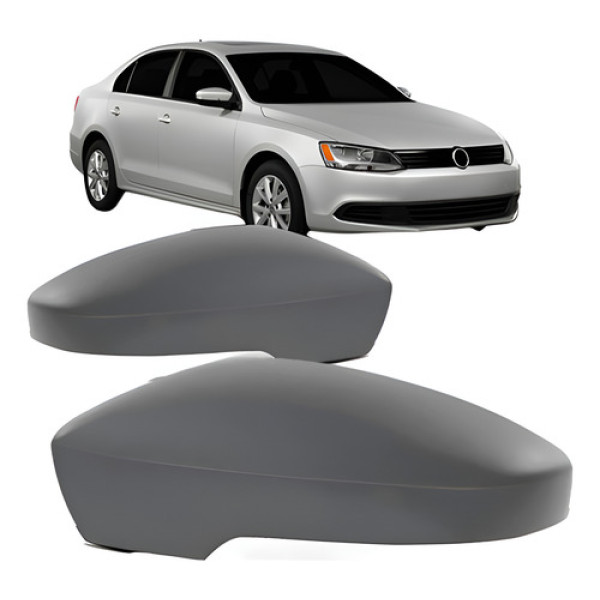Par Capa Retrovisor Jetta 2011 2012 2013 2014 Primer