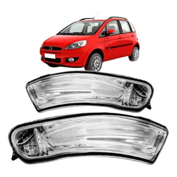 Par Pisca Seta Retrovisor Idea 2011 2012 2013 2014