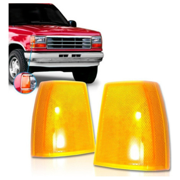 Par Lanterna Pisca Dianteira Para Ford Explorer 91 92 93 94