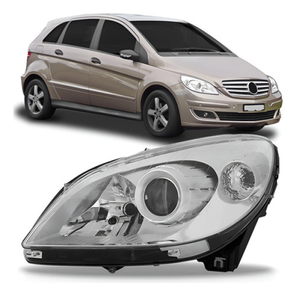 Farol Mercedes B160 B180 B2000 2006 2007 2008 2009 Esquerdo/motorista
