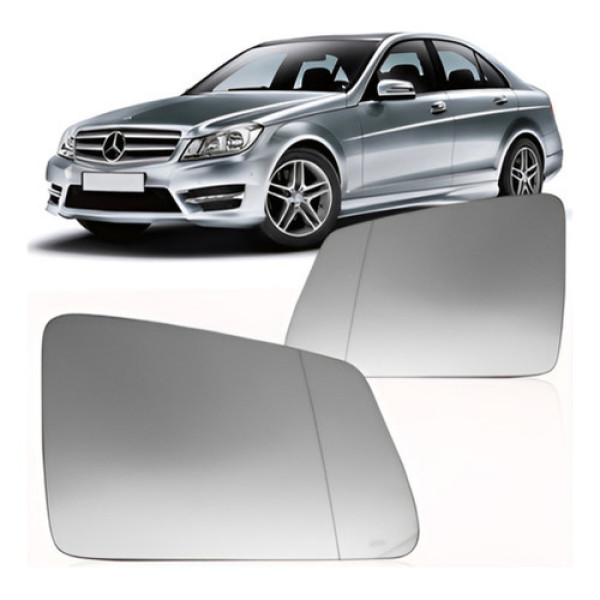 Par Lente Retrovisor Mercedes C180 C200 2010 11 12 13 2014
