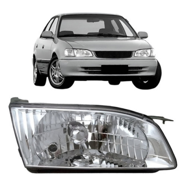 Farol Corolla Brasileiro 1998 1999 2000 2001 2002