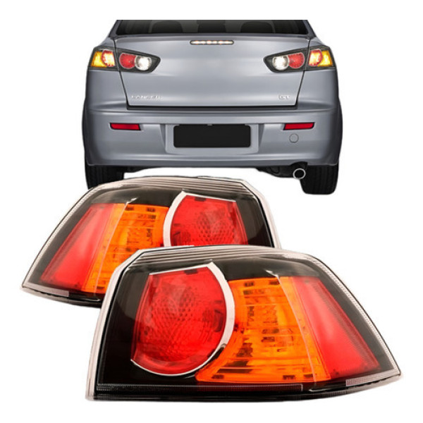 Lanterna Traseira Mitsubishi Lancer 2008/2013 Depo Promoção