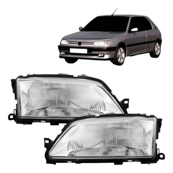 Par Farol Peugeot 306 1993 1994 1995 1996 1997 Mega Desconto
