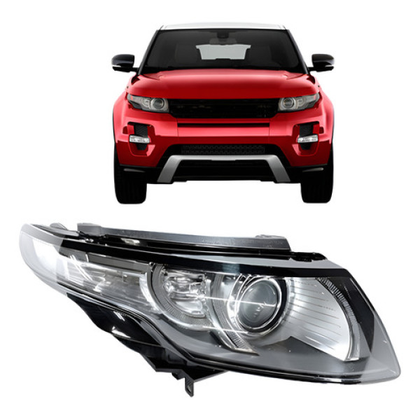 Farol Evoque 2012 2013 2014 2015 D3s Com Led 16 Pinos