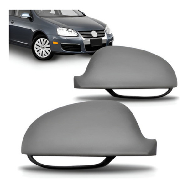 Par Capa Retrovisor Jetta 2006 2007 2008 2009 2010 Primer