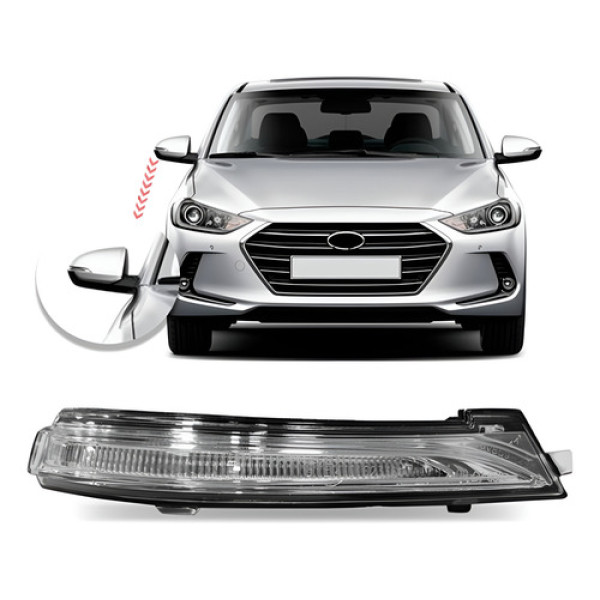 Pisca Retrovisor Elantra 2017 2018