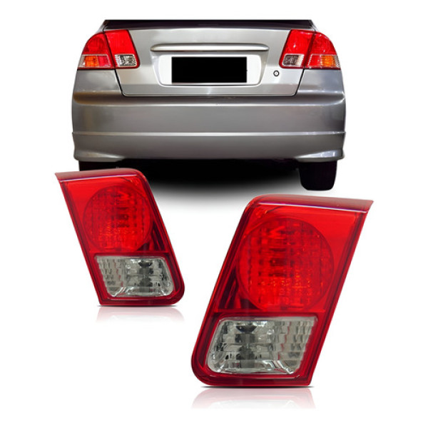 Lanterna Traseira Honda Civic 2003 2004 2005 2006 Sedan Mala