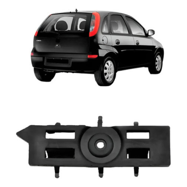 Guia Parachoque Traseiro Corsa Hatch 2003 A 2011